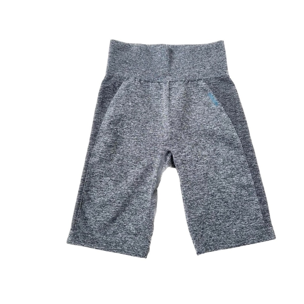 Gymshark Flex High Waisted Seamless Cycling Shorts Grey Marl Medium‎